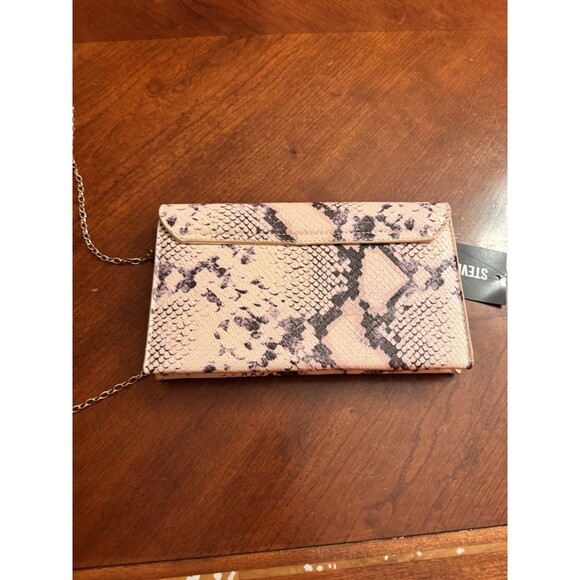 Steve Madden Bwordly Natural Snake Crossbody Bag - Picture 2 of 9